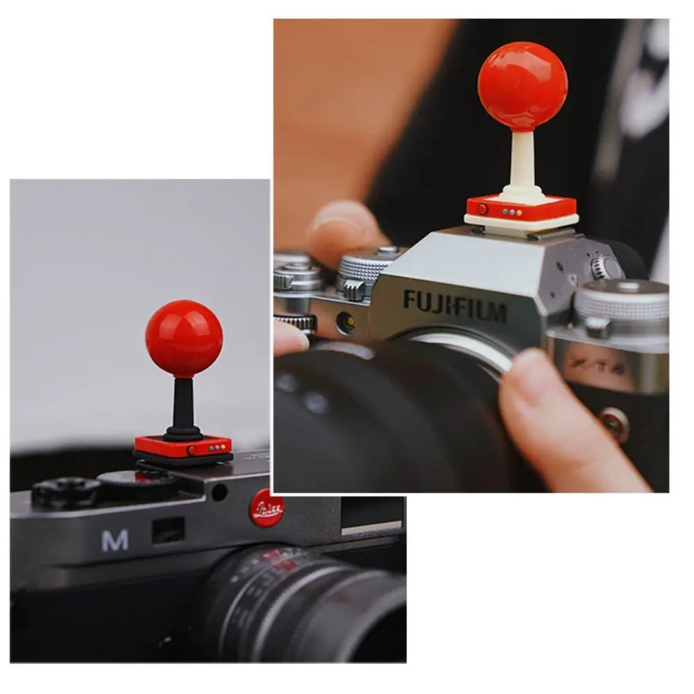 Cartoon Camera Hot Shoe Cover Roker Ball Camera Accessories Hot Shoe Cap Decorative for Sony/Fujifilm/Canon/Nikon Leica Camera