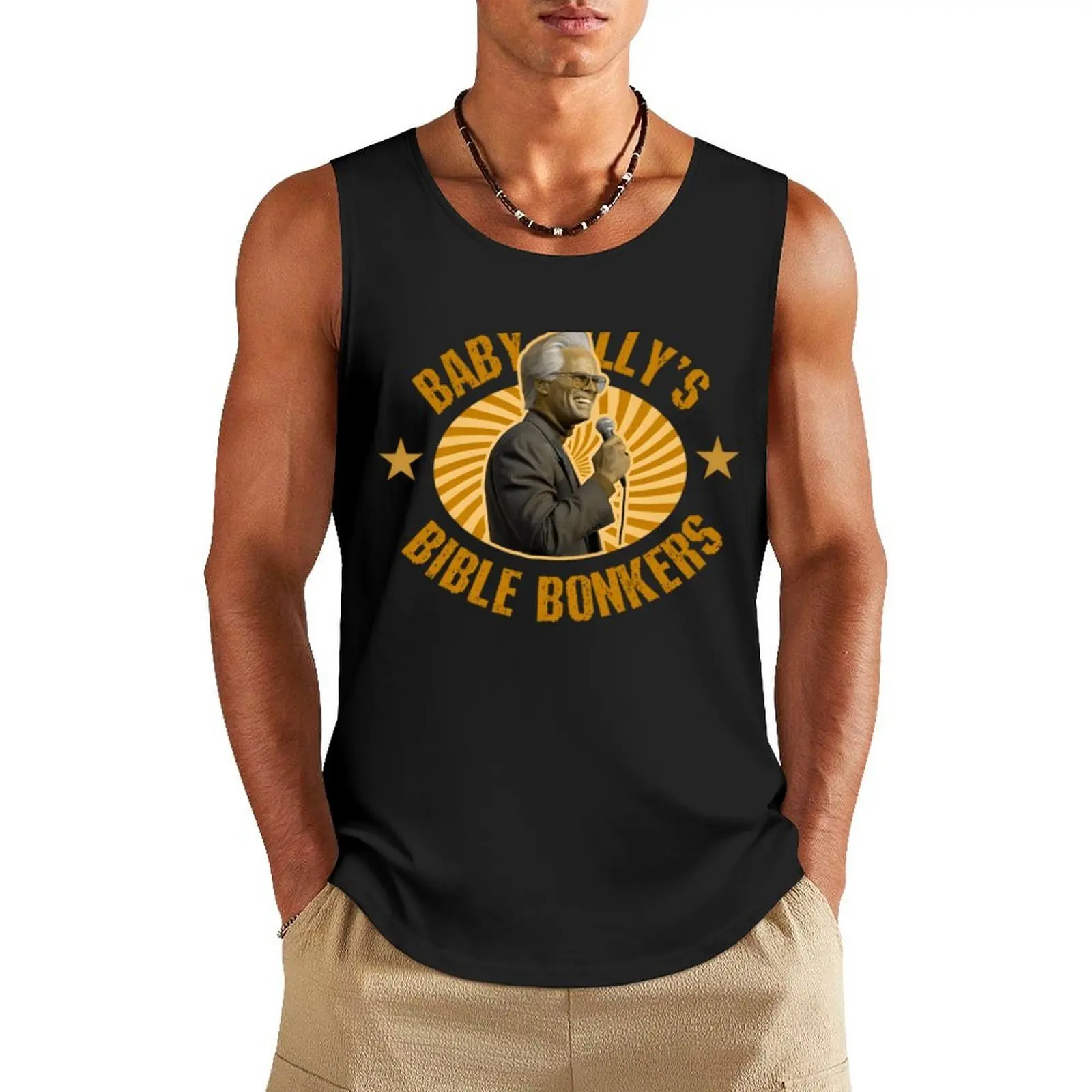 

Bible bonkers Tank Top clothes for men summer summer clothes for men cool things vest men