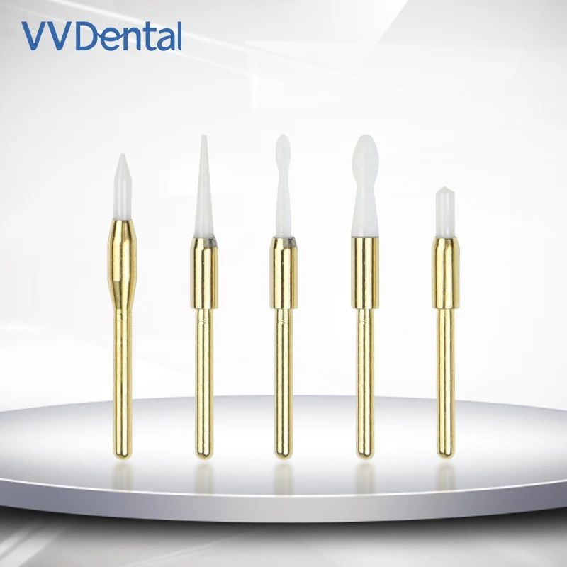 

VV Dental 1pc 1.6mm Ceramic Soft Tissue Trimmer Oral Surgical Instruments For Gingival Retraction and Hyperplastic Gum Cutting