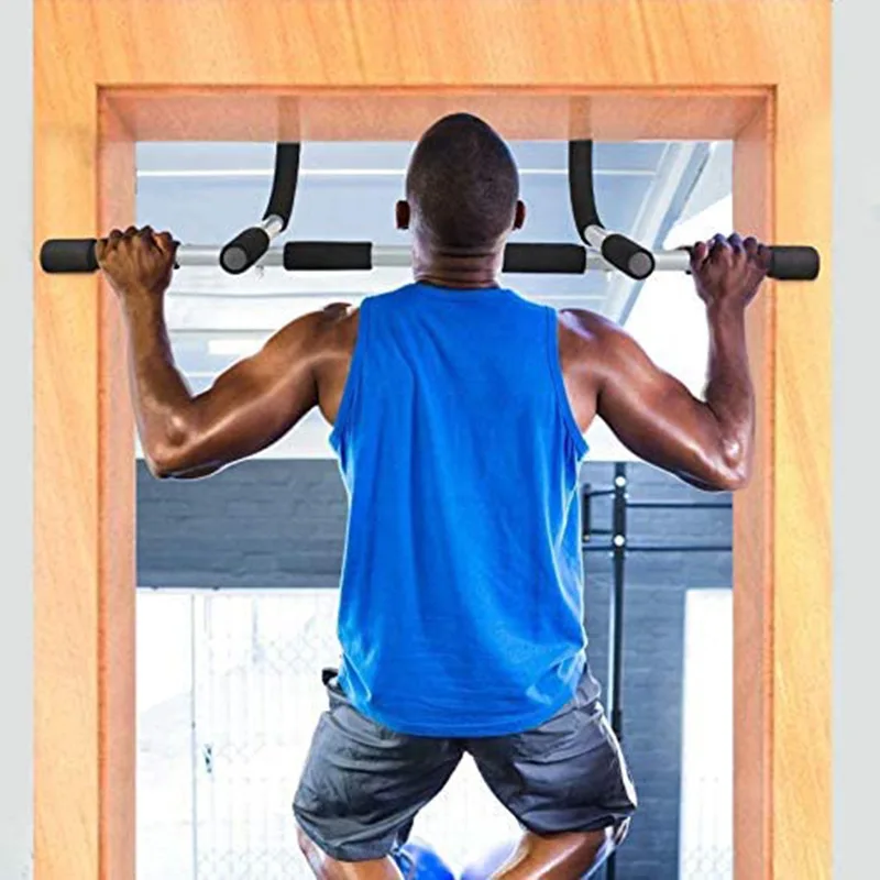Portable Door‑Frame Pull‑Up Bar Single Double Parallel Bars Indoor Home Gym Upper Body Strength Training Gear Building Training