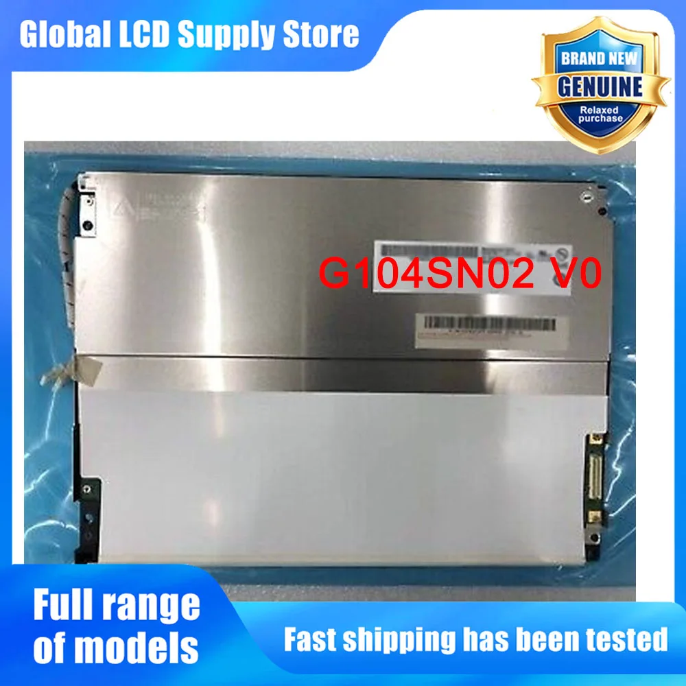 G104SN02 V0 10.4 Inch 800*600 LCD Screen Display Panel Replacement for Industrial HMI Medical Device POS Display