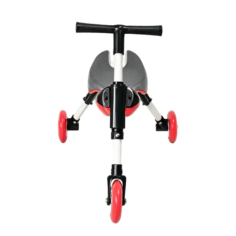 3 Wheel Foldable Balance Tricycle for Kids Ride On Toy Toddler No Pedal Bike Indoor Outdoor Baby Walker Trike Mantis Style view 2