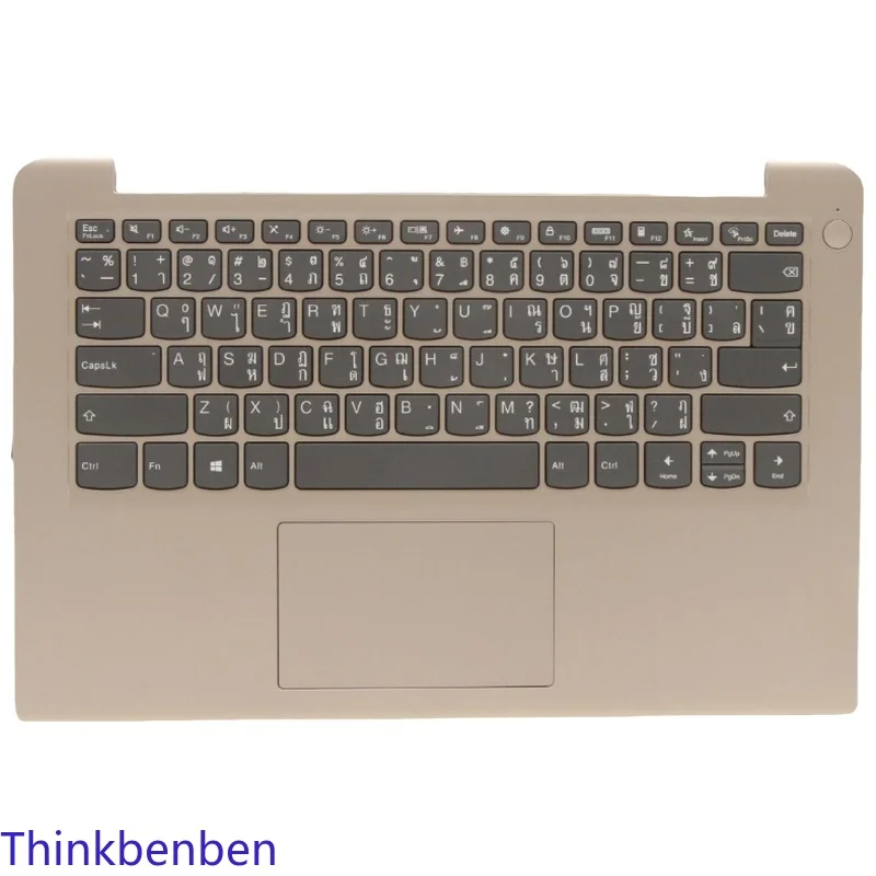 Carcasa Superior con Reposamanos para Teclado en Rosa Arena Tailandés para Lenovo Ideapad 4s ITL ALC 2021 3 14ALC6 14ITL6 14ADA6 5CB1C04575