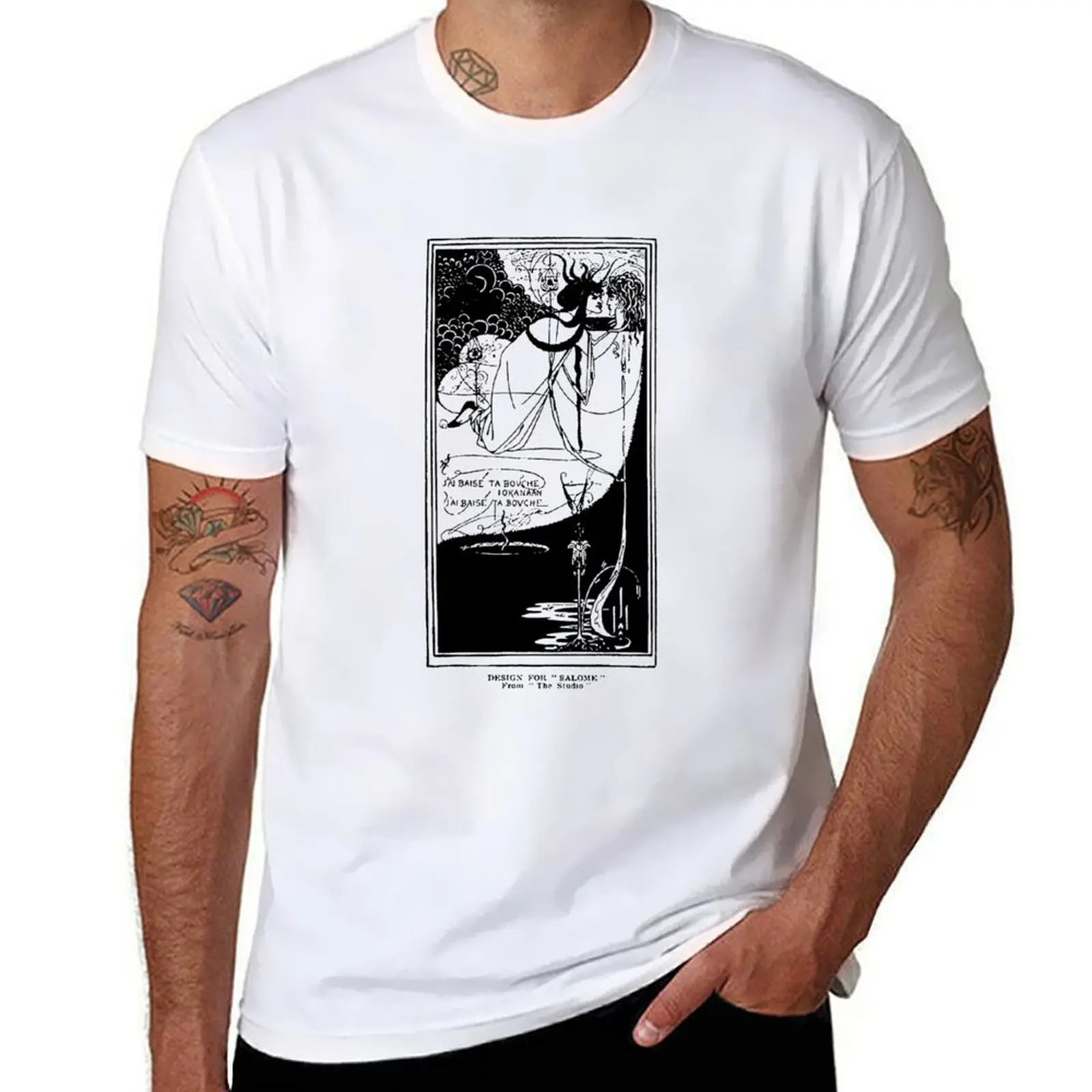 

The Art of Aubrey Beardsley T-Shirt man graphic t shirt man t shirt cotton t shirts for man pack white T-shirt