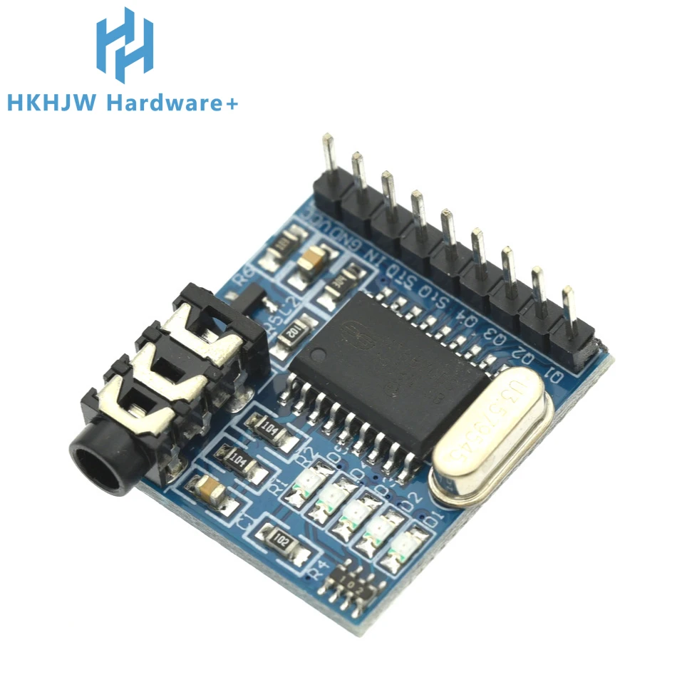 MT8870 DTMF Voice Decoding Module Phone Module Speech Decoding Voice Board Module LED Indicators With Pins