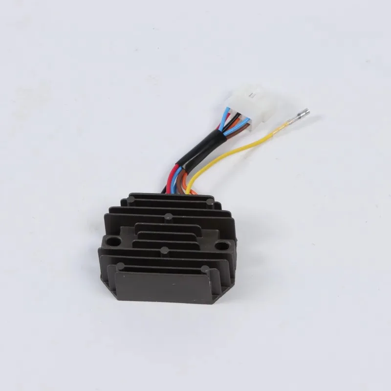 1pc 12V Voltage Regulator for Yanmar 3TNE74 Engine YM119640-77710 YM119640-77711 Engine Excavator Accessories Replacement Parts