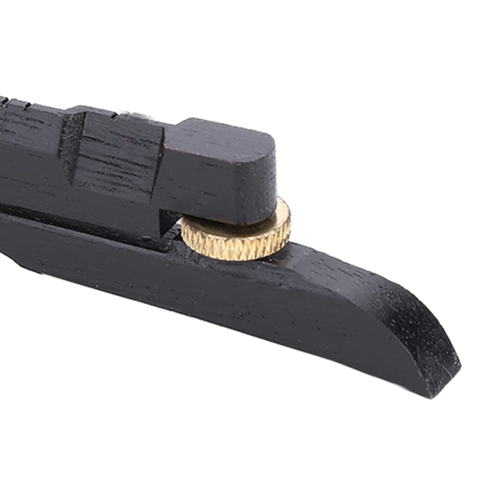 جسر الأبنوس للمندولين جسر الأبنوس عالي الجودة قابل للتعديل لملحقات المندولين الموسيقية أجزاء المندولين جسر المندولين #4