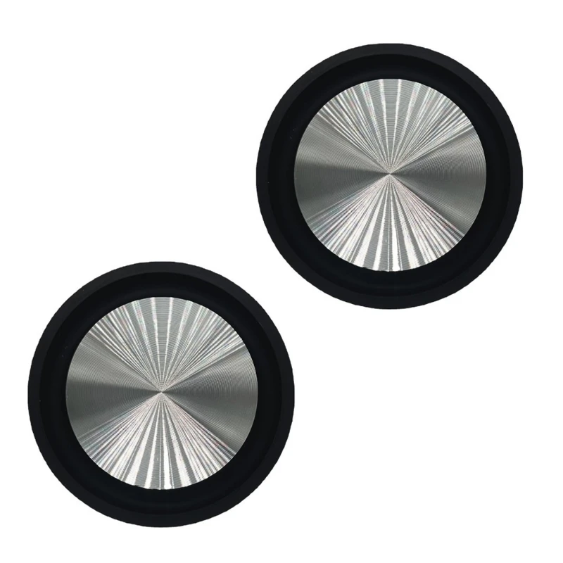 3.54inch 90mm Bass Radiator Speaker Diaphragm Auxiliary Strengthen Bass Vibration Membranes Passive Radiator Access