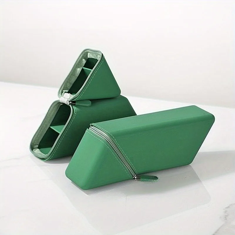 Foldable Silicone Pen Holder-Large Capacity Expandable Pencil Cup for Desk, Study & Office, Portable Gift for Students/Teachers