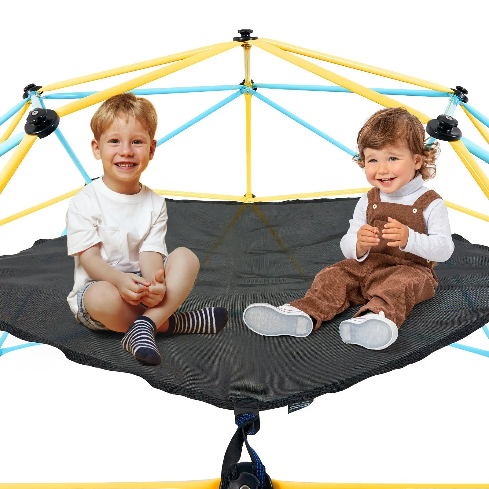 Dome Climber Hammock,Climbing Dome Hammock Suitable for 10ft Dome Climbing, Load-Bearing 350 Pounds, Pentagon Jungle Gym Hammock