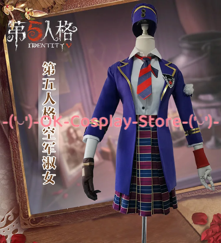 Game Identity V Coordinator Martha Behamfil Cosplay Costume Women Fancy Party Suit Halloween Uniforms Anime Clothing Custom Made