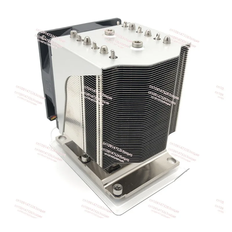 

LGA3647 прямоугольный радиатор 4U 6, активный вентилятор процессора с тепловой трубкой, бесшумный настольный хост