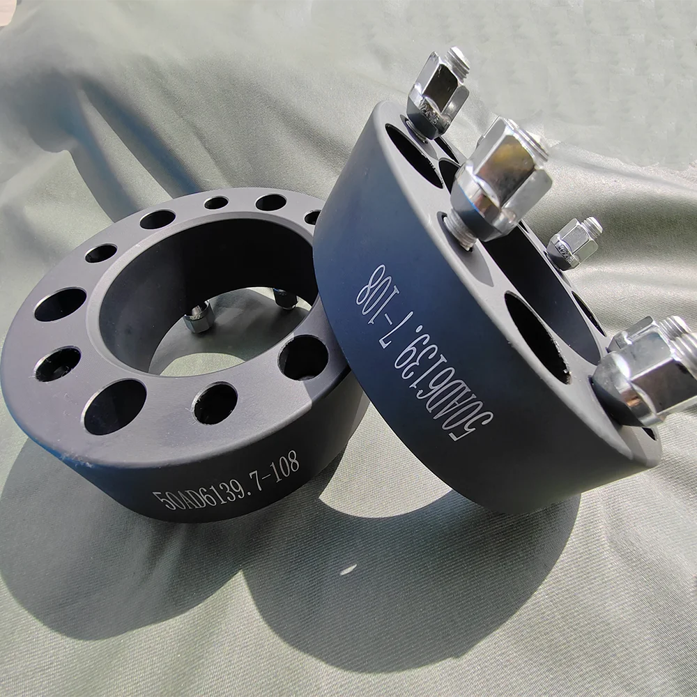 

2 шт., 50 мм, проставки для колес Hubcenter 6X139,7 (6X5,5), 108CB 12X1,5 для Foton Sup/Tenland G7 G9 yutu