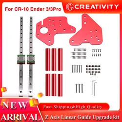 Ender 3 CR10 Dual Z-axis MGN12C and X Axis Linear Guide Upgrade kit With Fixed Backplane Bracket Direct Drive Exturder