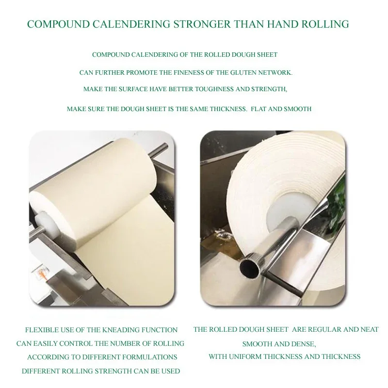 ماكينة صنع المكرونة الكهربائية المنزلية المصنوعة من الفولاذ المقاوم للصدأ ماكينة العجن بالضغط ماكينة صنع المعكرونة التجارية