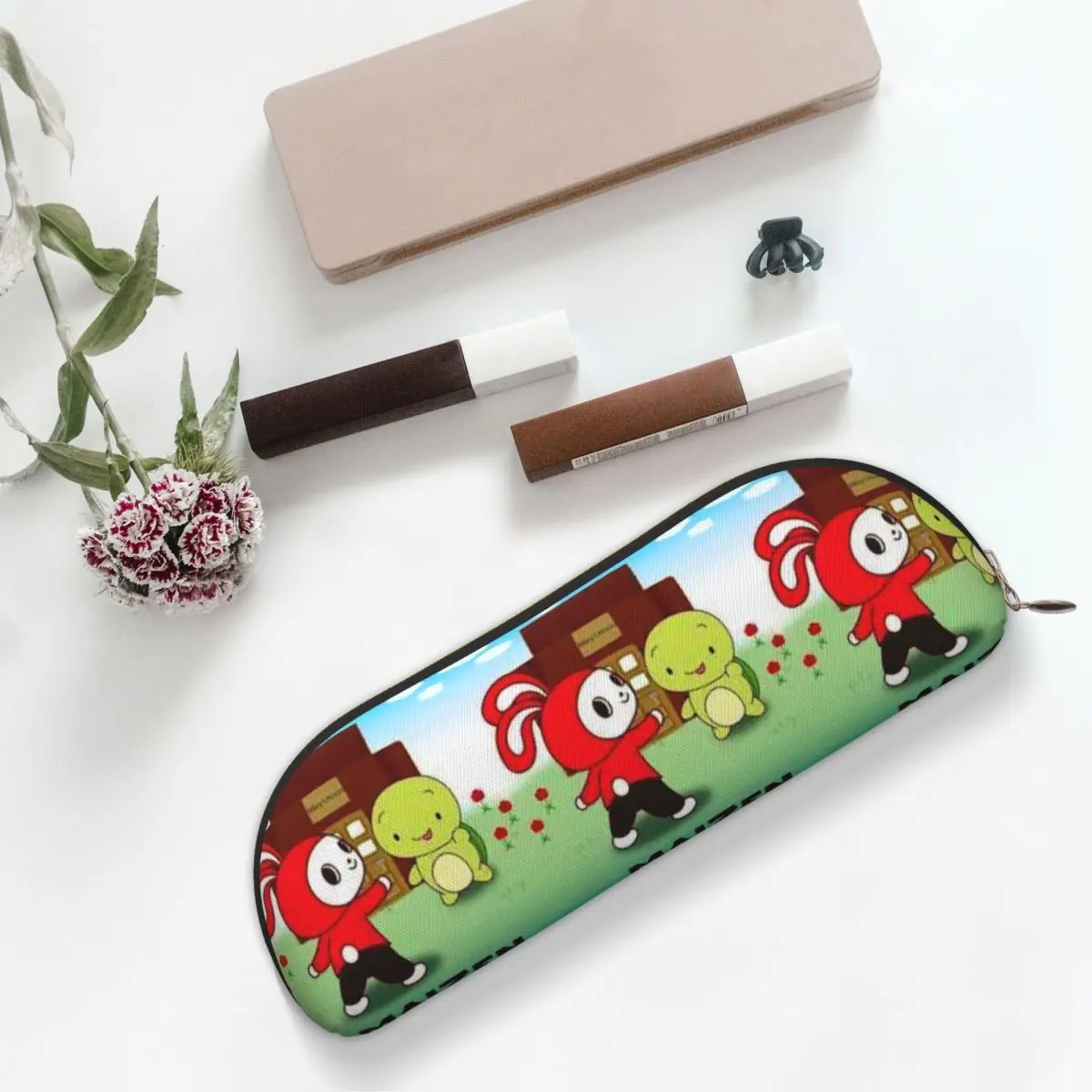 Jj ميكي مايزن مقلمة قلم رصاص الحقيبة تخزين لوازم مكتبية تخزين كبير صندوق القلم حقيبة أقلام رصاص لهدايا الطلاب