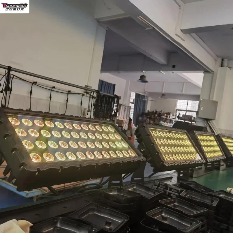 

2 шт. светодиодный наружный настенный светильник 48x15 Вт RGBWA 5в1 Dmx City Color Light светодиодный яркий уличный водонепроницаемый настенный светильник rgbaw