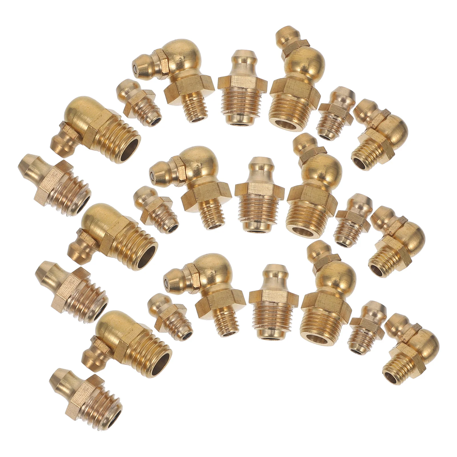 

Grease Fittings Oil Injection Nozzle Accessories Lubrication Parts Nipple Adapter Nipples