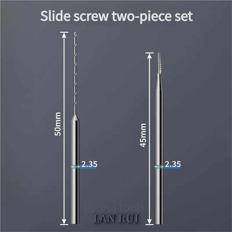 Lanrui U8 Alloy Piercingand Sliding Drillbit for Mobile Phone Repair Quickly Remove The Stripped Thread Scred Drill Bit