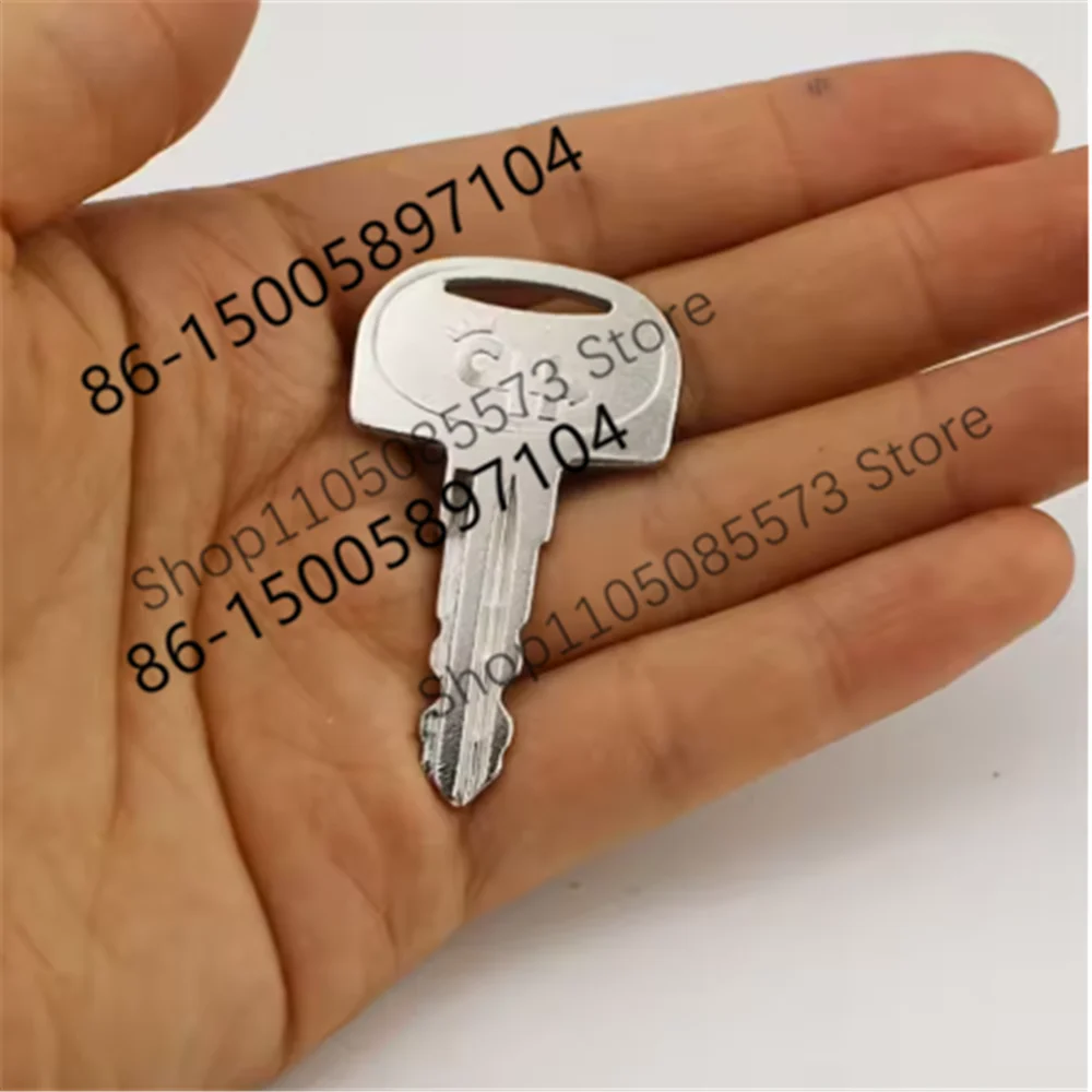10pcs For SANY SY16C 26 35 50 Key Start the ignition switch key