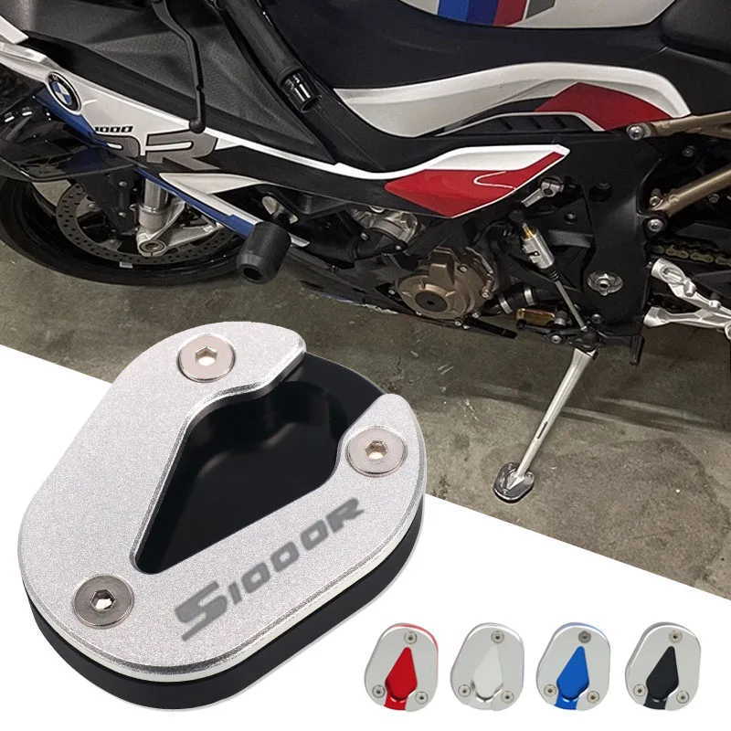 

For BMW S1000RR 2019-2023 S1000R 2021-2023 Motorcycle Kickstand Foot Side Stand Extension Pad Support Plate Enlarge Stand