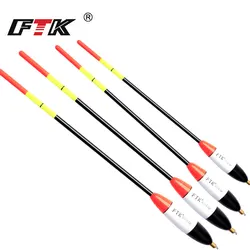 FTK New Barguzinsky Fir Float 4Pcs/Set 23-26CM Fishing Floating Float Long Tail Vertical Buoy Fishing Tackle For Carp Fishing