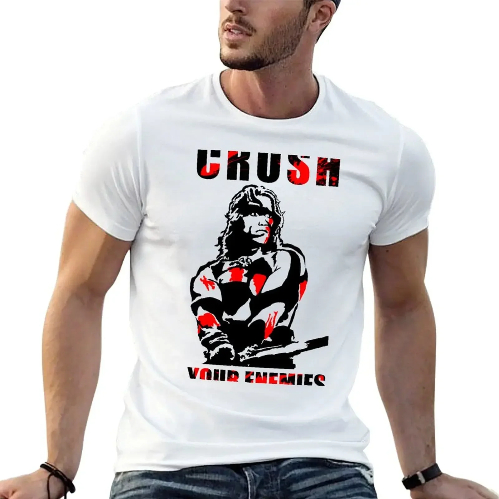 

Crush Your Enemies T-Shirt customs quick-drying tees workout shirts for men