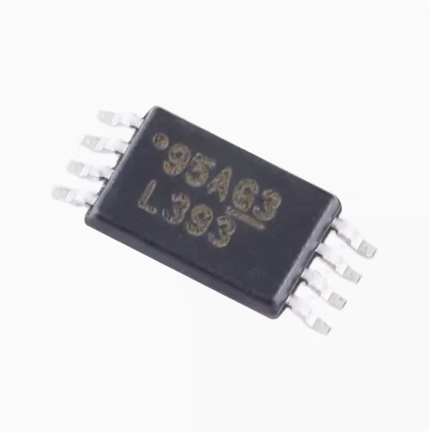 ชิปวงจรรวมเชิงอนุพันธ์แบบคู่ TSSOP-8 LM393PWR SMD ของแท้1ชิ้น