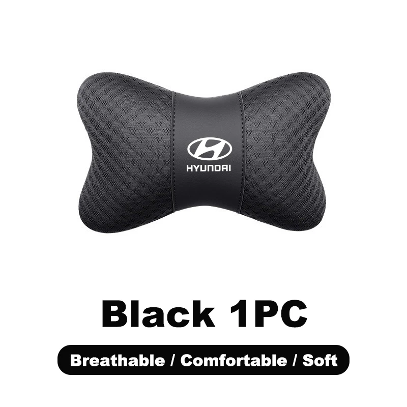 Auto-Nackenkissen aus Memory-Schaum mit Massagefunktion für Hyundai Tucson, Accent, Elantra, Santa Fe, Sonata, N, IONIQ, I40