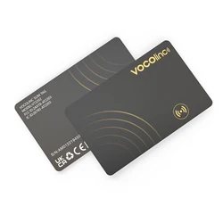 VOCOlinc Wireless Wallet Tracking Card, localizzatore GPS Smart Tag iPhone Apple Device trova il mio Airtag Key Finder Bluetooth Tracker