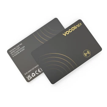VOCOlinc Ultra İnce Cüzdan Takip Kartı, Gerçek Zamanlı Takip Akıllı Etiket, Cüzdan Takipçisi, Bluetooth Eşleştirme Madeni Bul, Öğe Bulucu, Kayıp Önleme Alarm Bulucu