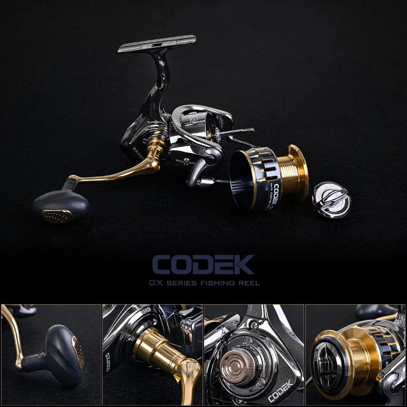 All Metal Wire Cup Fishing Reel GX1000-5000Series Max Drag 7.5kg Spinning Fishing Wheel Sea Reel fishing spinning reel