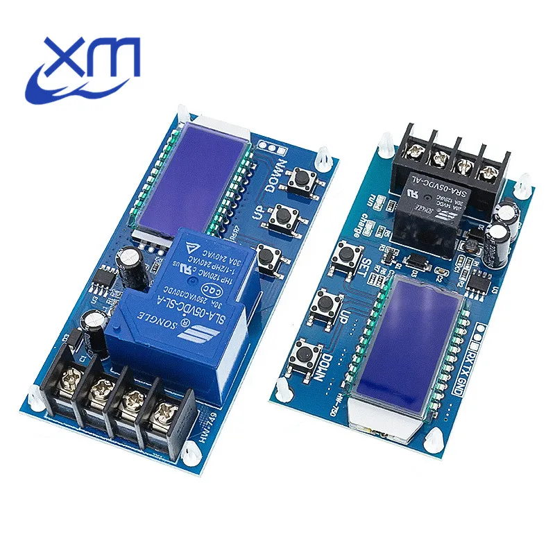 Lead-Acid Solar Battery Charge Controller 6V-60V 30A 10A 12V 24V 36V 48V Charger Time Switch Protection Board Battery Capacity