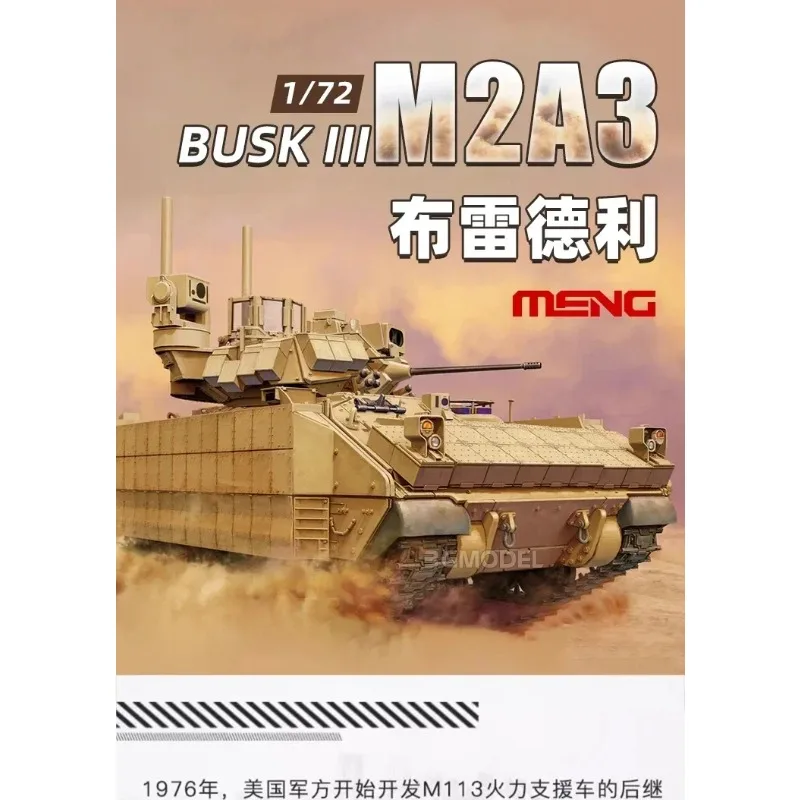 

Plastic Model Toy Model Assembled Model Kit 72005 American M2A3 Bradley BUSK III Infantry Fighting Vehicle 1/72 MENG