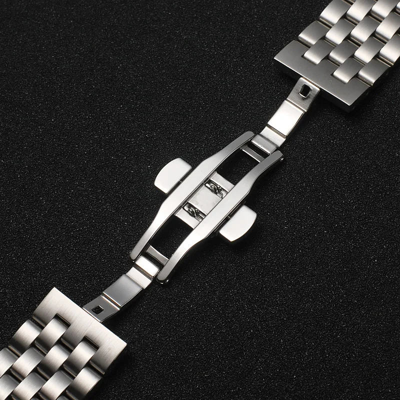 18 19 20 21 22 24 26mm Stainless Steel Watch Strap Replacement for Universal Waterproof Watch Bracelet Accessories with Tool