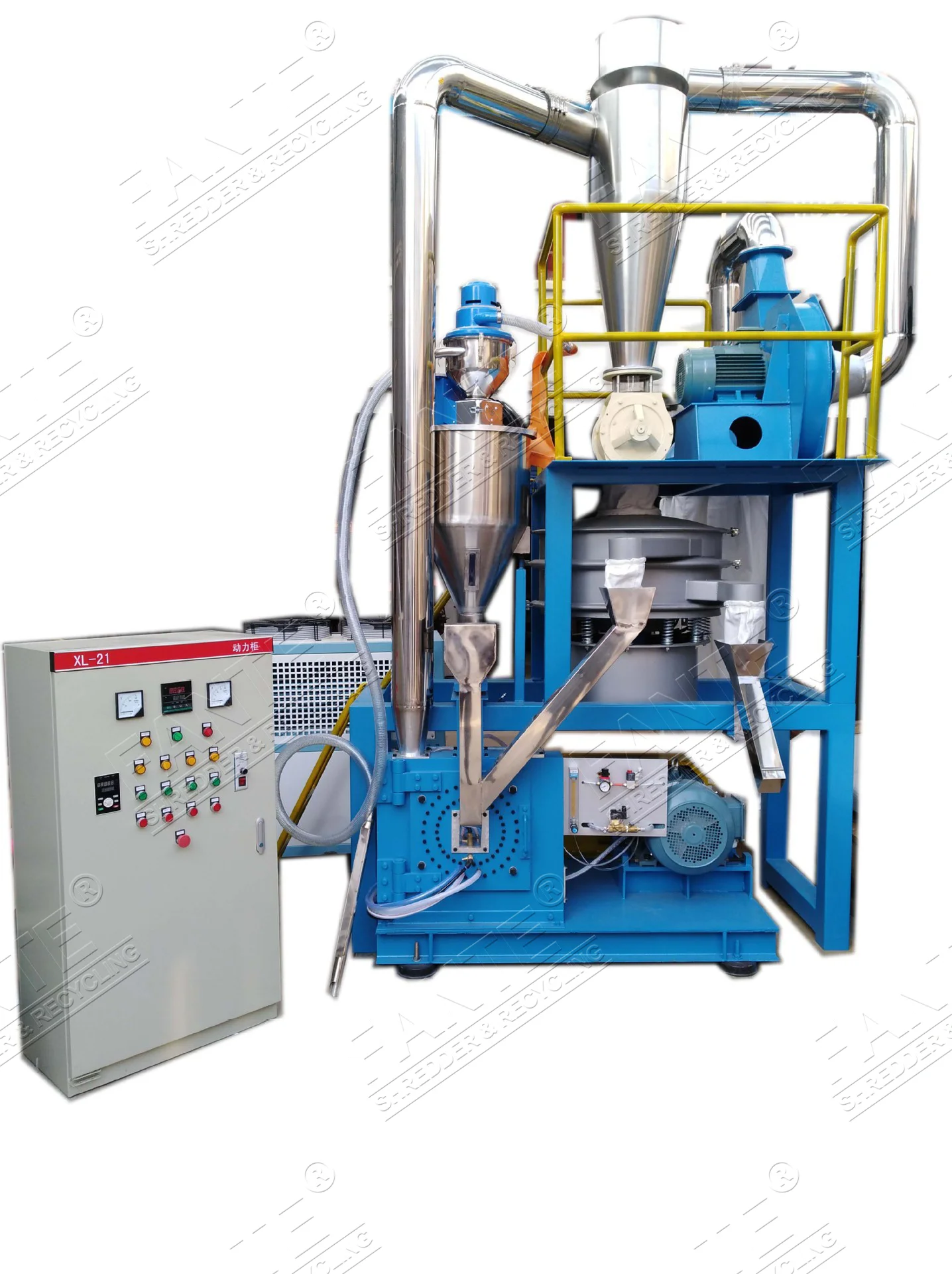 Edelmetaal Recycling Machine Schroot PCB Moederbord Goud Herstel Plant E Afval Recycling Machine