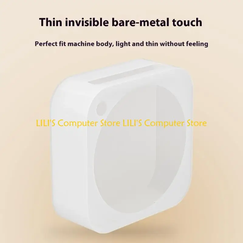 A52B Silicone Protective Shell For Mini 2024 Desktop Computer Shock Absorbing Dustproof Skin Case With Full Port Access