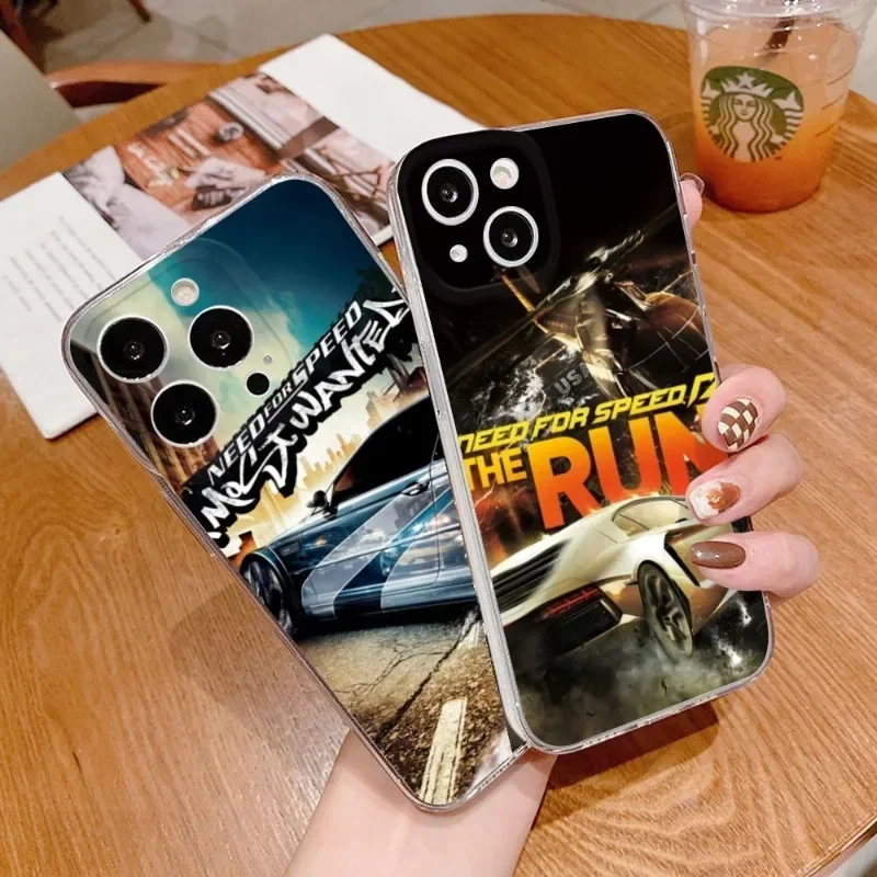 FOR IPhone 15 Pro Need for Speed Payback Phone Case FOR IPhone 14 13 12 11 Pro Plus X 13 Pro MAX XR XS MINI Transparent Covers