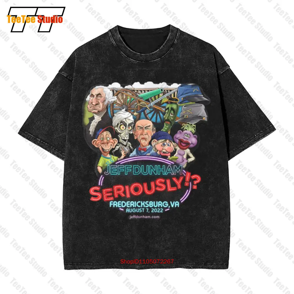 

Usa Jeff Dunham Fredericksburg Va 2022 Vintage Oversized T-Shirt Men'S S 4Xl Us 100 Cotton 8R42