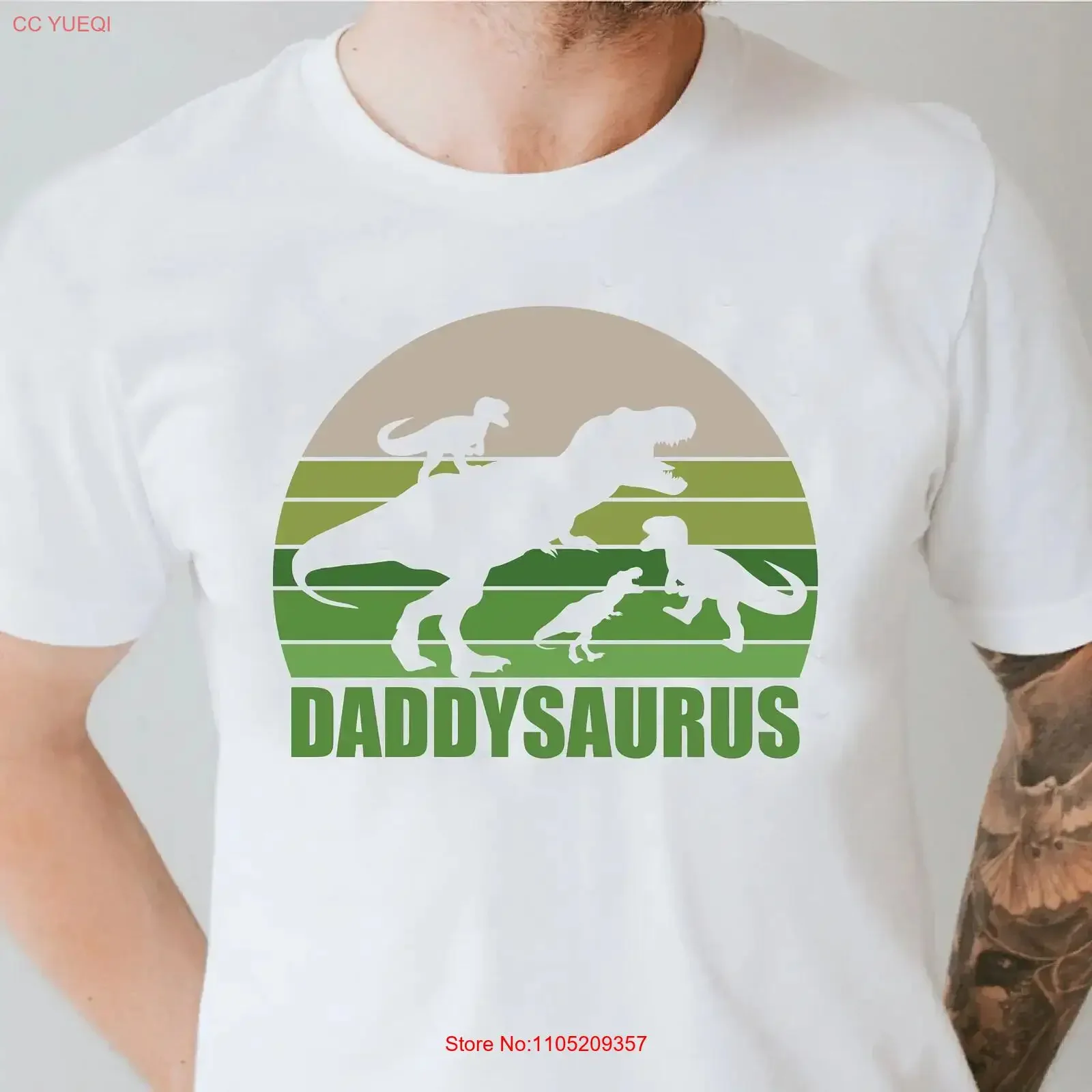 Daddysaurus T Shirt…