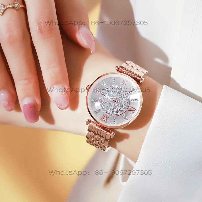 Customized Korean Version Quartz Watch Women's Ins Style Light Luxury Retro Fashion Gypsy Women's Watch