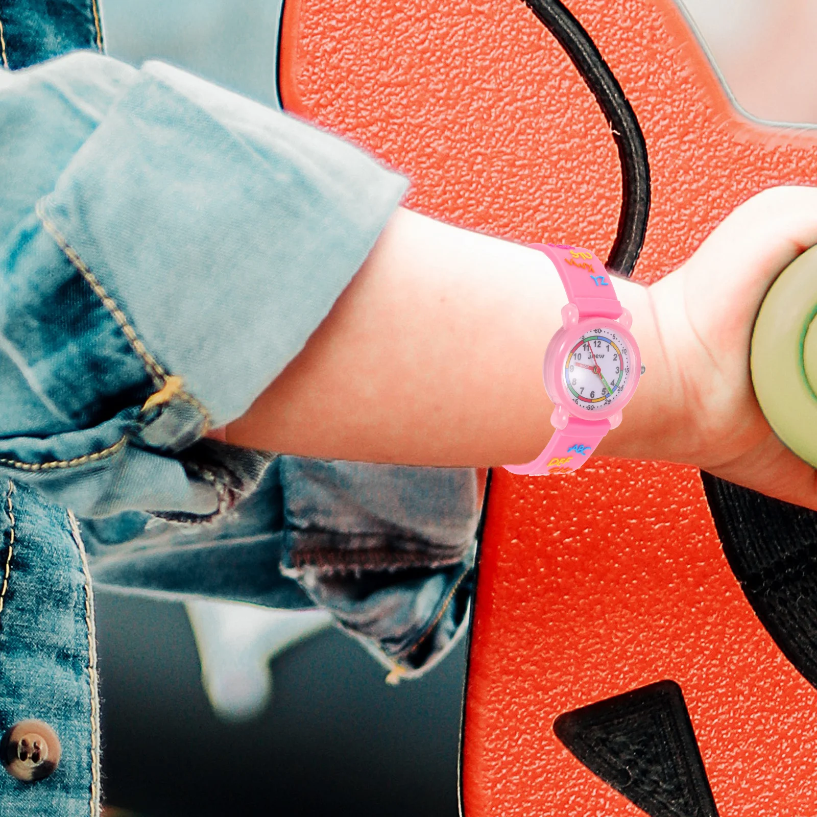 

3D Cartoon Alloy Material Cute Durable Smooth Design Educational Time Learning Lightweight Fashionable Adorable Wrist