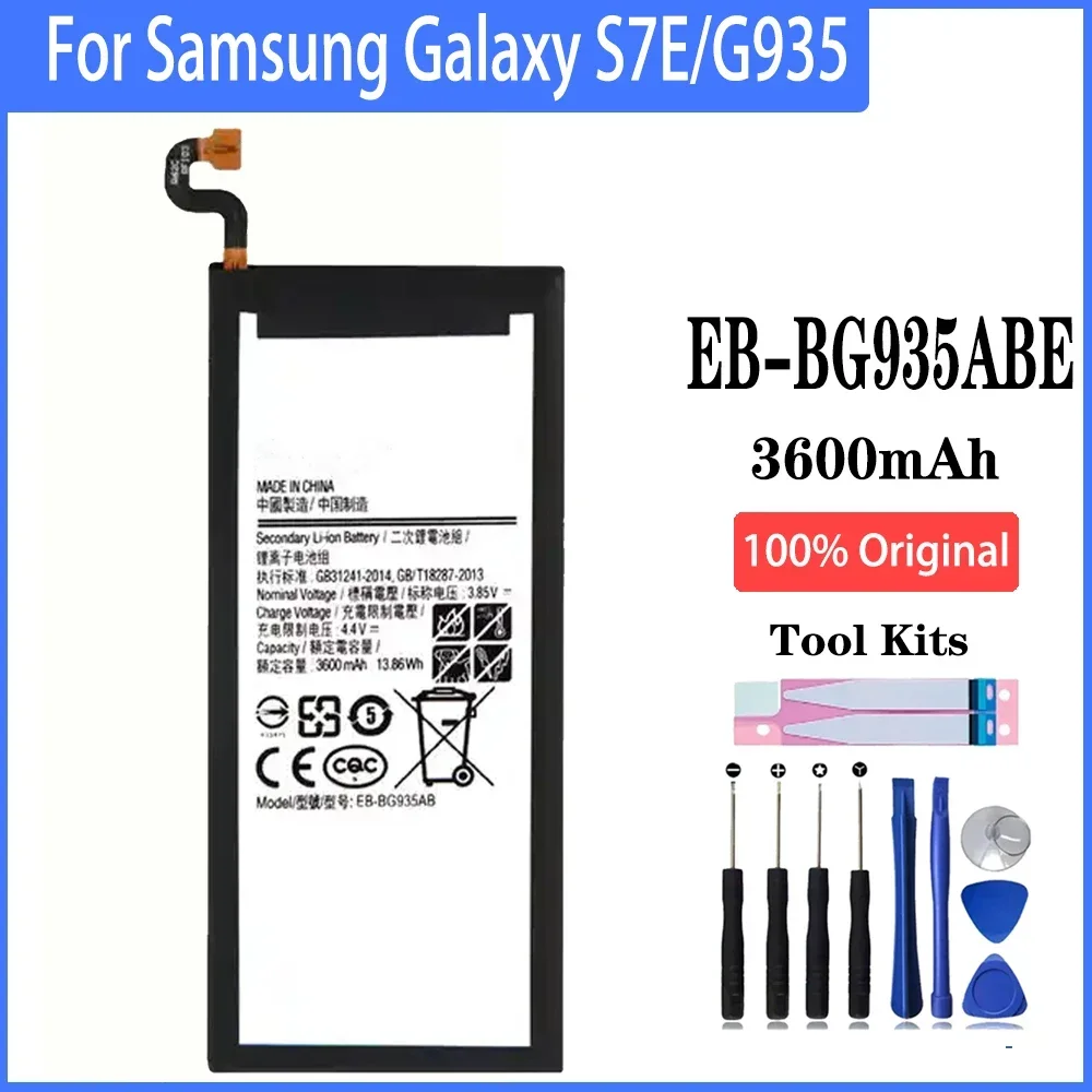 EB-BG935ABE Battery For Samsung Galaxy S7 Edge G935 G9350 G935F G935FD Repair Part high capacity Capacity Mobile Phone Batteries