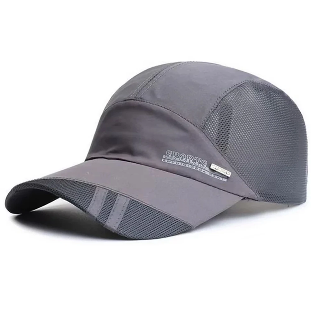 Atmungsaktive Baseballkappe, Frühlings-Sonnenhut, Outdoor-Sport, Reisen, schnell trocknender Hut