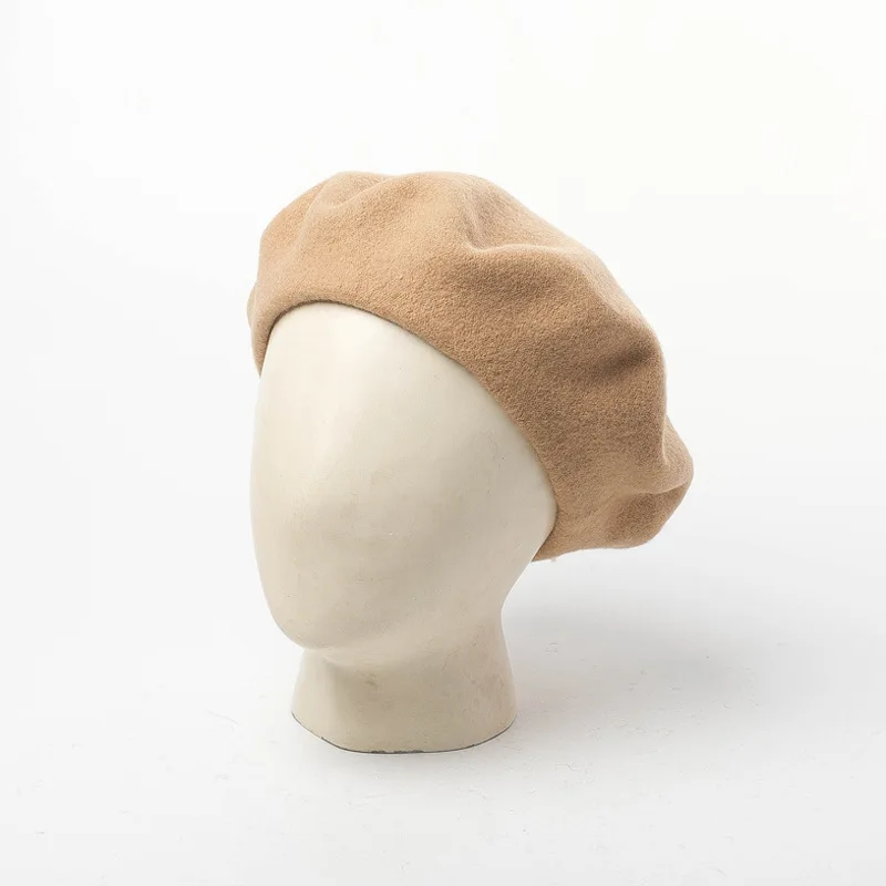 Men Women Military Army Soldier Hat Men Wool Beret Uniform  display picture 1