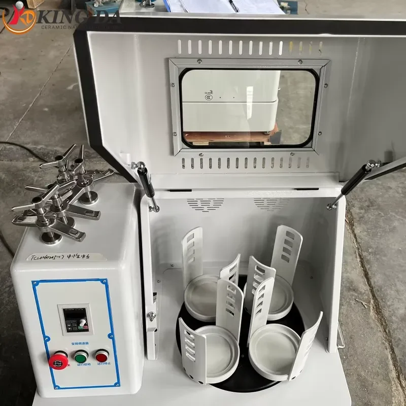 i Vertical Square Planetary Ball Mill for Ceramic Mineral Chemical Laboratory Fine Powder Grinding Machine Use