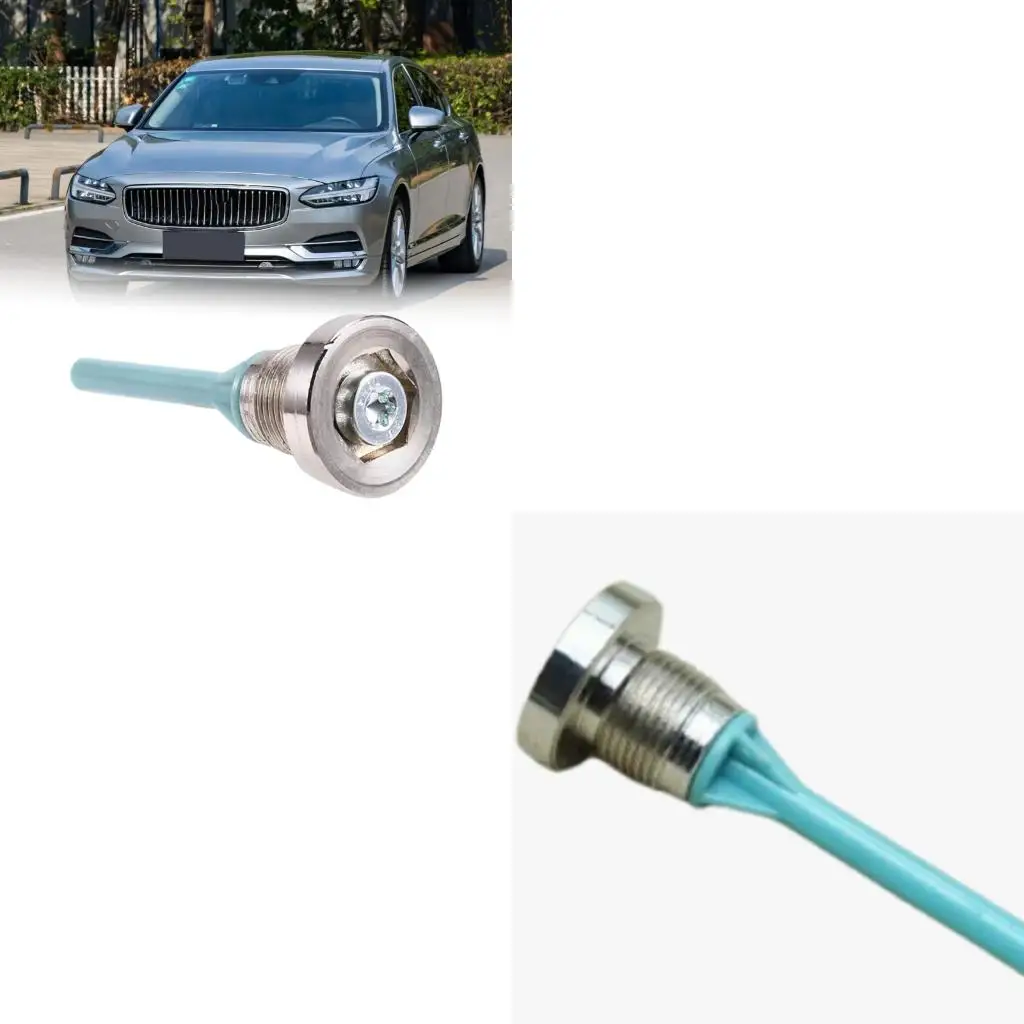 Professionally Crafted Metal Oil Pan Drain Fastener Bolt Screw 31437020 For V40 S90L Vehicle Uses
