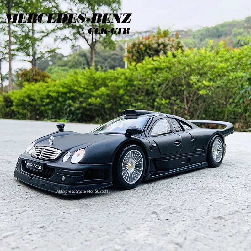 Maisto масштаб 1:18, винтажная литая под давлением модель автомобиля Mercedes-Benz CLK-GTR