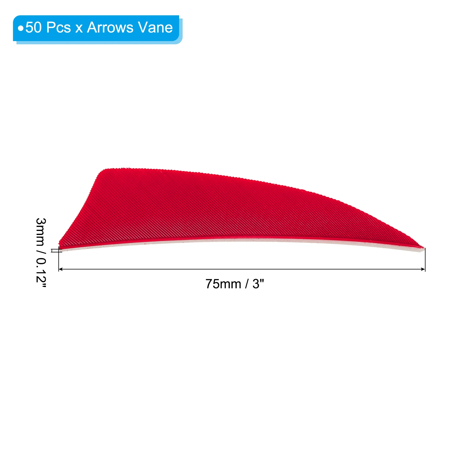 50 шт., охотничьи стрелы, флюгерная стрела, индейское перо, оперение левого/правого крыла, оперение для DIY, аксессуары для стрельбы по мишеням, 3 дюйма