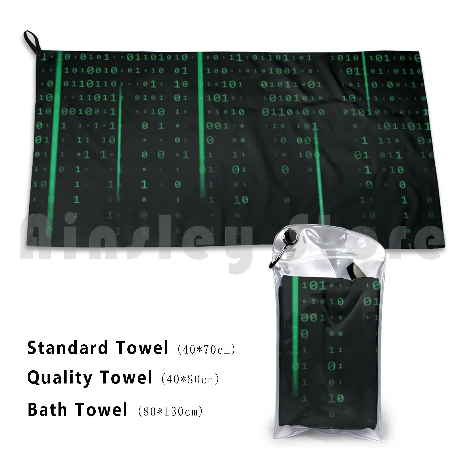 The Matrix Custom Towel Bath Towel Matrix Matrix Code The Matrix The Matrix Code Coder Program Programmer